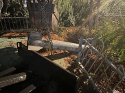 يافا: الشرطة تعالج مقذوفا لم ينفجر في الرشقة الاخيرة من صواريخ غزة